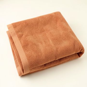 Briar Canyon Bath Towel - Terracotta (synthetic illustration; no displayed measurements)