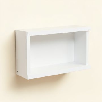 Portishead Floating Wood Wall Shelf (synthetic illustration; no displayed measurements)