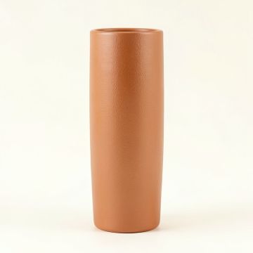 Juniper Bridge Empty Decorative Vase - Terracotta (synthetic illustration; no displayed measurements)