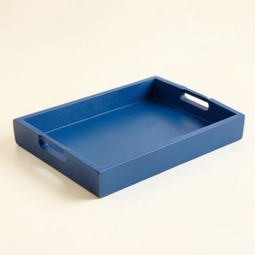 Moss Bridge Serving Tray - Blue (synthetic illustration; no displayed measurements)