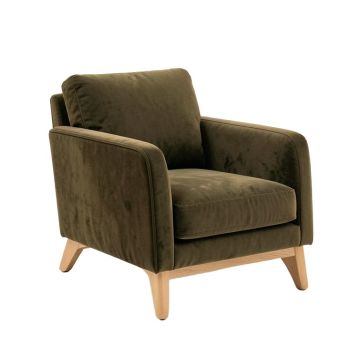 Westbourne 26.75 '' Wide Velvet Armchair