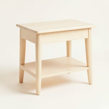 Cedar Branch Side Table - Ivory (synthetic illustration; no displayed measurements)