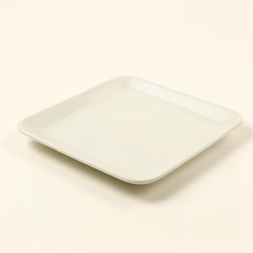Square Melamine Salad Plate (synthetic illustration; no displayed measurements)