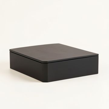 Dawn Branch Desktop Monitor Riser - Black (synthetic illustration; no displayed measurements)