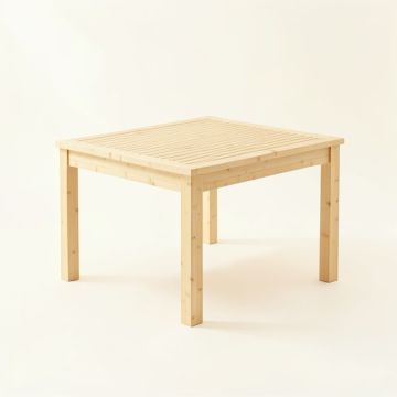 Field Crossing Patio Table - Ivory (synthetic illustration; no displayed measurements)