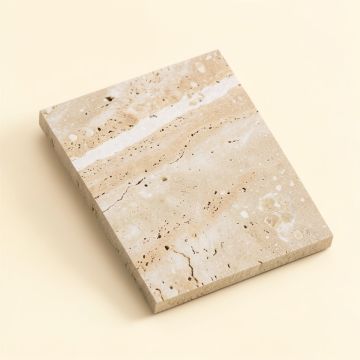 1 '' X 2 '' Travertine Mosaic Tile (synthetic illustration; no displayed measurements)