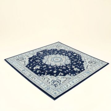 Ponca Oriental Navy/Light Blue Area Rug (synthetic illustration; no displayed measurements)