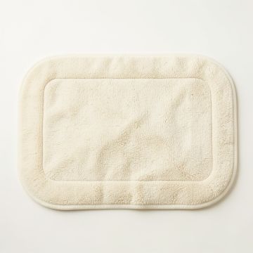 Willow Crest Bath Mat - Cream (synthetic illustration; no displayed measurements)