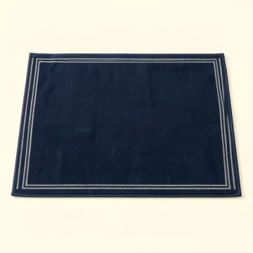 Summit Bridge Rectangular Outdoor Rug - Navy (synthetic illustration; no displayed measurements)