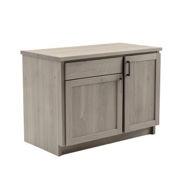 Ridge Crossing Freestanding Laundry Folding Counter - Gray