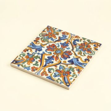 Arroto Decor York 5.88 '' X 5.88 '' Straight Edge Ceramic Singular Tile (synthetic illustration; no displayed measurements)