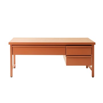 Moss Bend Empty Workshop Workbench - Terracotta