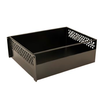 Cove Bridge Empty Under-Desk Cable Tray - Black