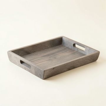 Sage Bluff Serving Tray - Gray (synthetic illustration; no displayed measurements)