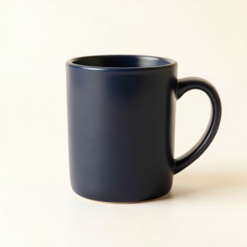 Hazel Bridge Ceramic Mug - Navy (synthetic illustration; no displayed measurements)