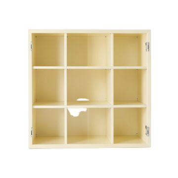 Laurel Bridge Empty Mug-Storage Cabinet Insert - Cream