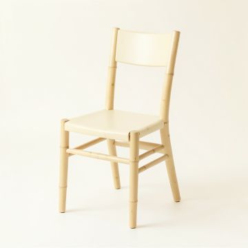 Reed Bend Dining Chair - Cream (synthetic illustration; no displayed measurements)