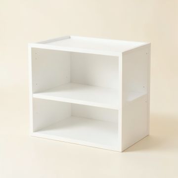 Flint Branch Low Toy Storage Unit - White (synthetic illustration; no displayed measurements)