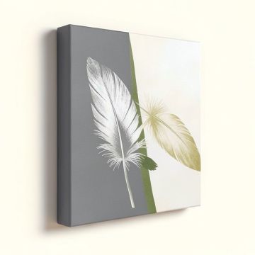 Feather Ii Graphic Art On Wrapped Canvas (synthetic illustration; no displayed measurements)