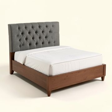 Nonette Tufted Upholstered Standard Bed (synthetic illustration; no displayed measurements)