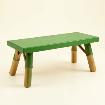 Juniper Dale Indoor Bench - Green (synthetic illustration; no displayed measurements)