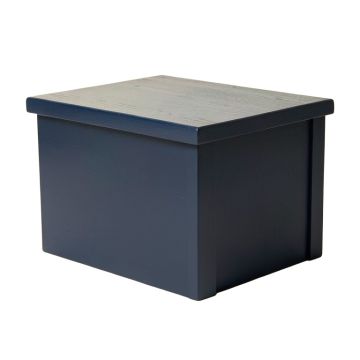 Slate Bridge Closed Outdoor Storage Box - Navy