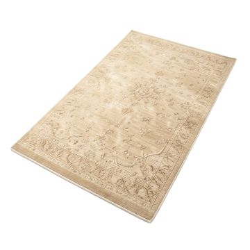 Rodeo Palermo Bohemian Ogee Power Loom Beige Rug