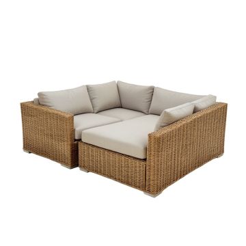 Lucaya Patio Sectional With Cushions