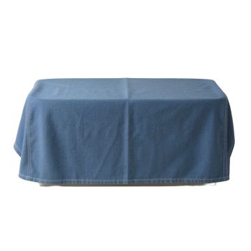 Shore Brook Flat Bed Sheet - Blue (synthetic illustration; no displayed measurements)