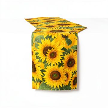 Stephan Sunflower Design Table Runner (synthetic illustration; no displayed measurements)