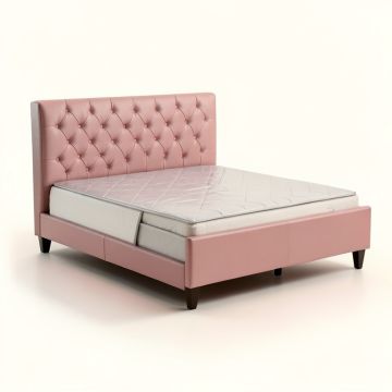 Manhasset Tufted Upholstered Low Profile Platform Bed (synthetic illustration; no displayed measurements)