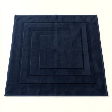 Sage Branch Rectangular Outdoor Rug - Navy (synthetic illustration; no displayed measurements)