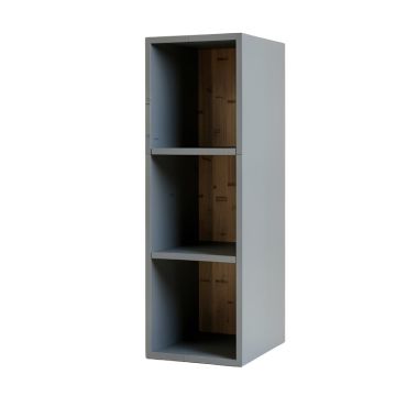 Sage Dell Narrow Cubby Tower - Gray