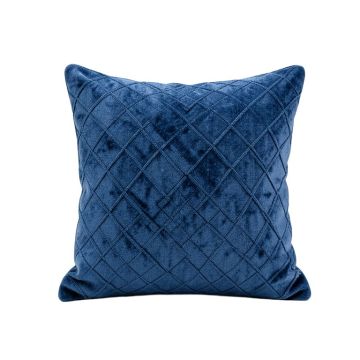 Ash Crest Filled Accent Pillow - Blue