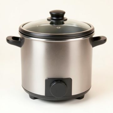 Aroma 5 Qt . Cool Touch Digital Slow Cooker , Food Steamer And Rice Cooker (synthetic illustration; no displayed measurements)