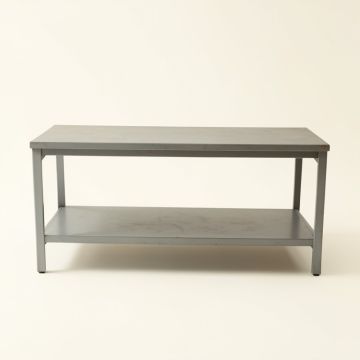 Flint Bluff Empty Workshop Workbench - Gray (synthetic illustration; no displayed measurements)