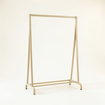 Lake Branch Empty Garment Rack - Beige (synthetic illustration; no displayed measurements)
