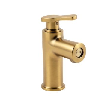 Single Hole Lever Vessel Sink Bathroom Faucet With Drain Assembly