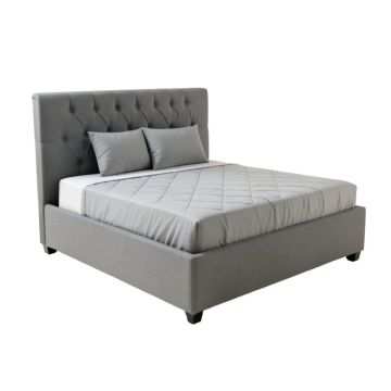 Behudin Queen Tufted Upholstered Standard Bed