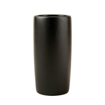 Stone Crest Empty Decorative Vase - Black (synthetic illustration; no displayed measurements)