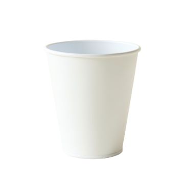 Stone Bluff Empty Planter - White