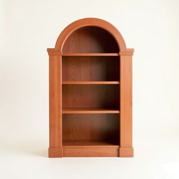Stone Bridge Freestanding Bookcase - Terracotta (synthetic illustration; no displayed measurements)