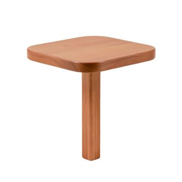 Oak Crest Compact Balcony Table - Terracotta
