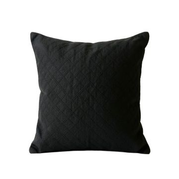 Ridge Arc Filled Accent Pillow - Black
