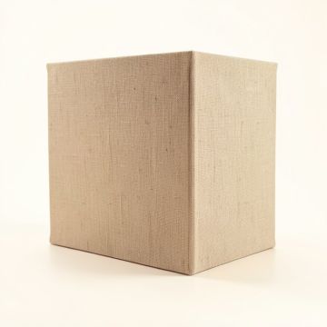 Linen Rectangular Lamp Shade ( Spider ) (synthetic illustration; no displayed measurements)
