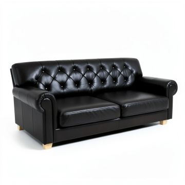 Forcier 61.75 '' Rolled Arm Chesterfield Loveseat (synthetic illustration; no displayed measurements)
