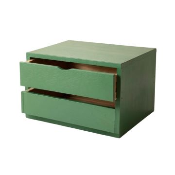 Heath Canyon Small-Parts Storage Drawer Cabinet - Green