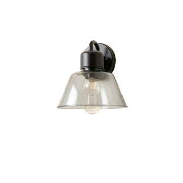 Brook Crossing Wall Sconce Mounted On A Plain Wall - Gray