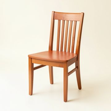 Shore Bend Dining Chair - Terracotta (synthetic illustration; no displayed measurements)