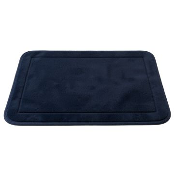 Cliff Bridge Bath Mat - Navy
